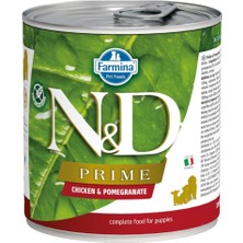 N&d Prime Tavuk ve Narlı Yavru Köpek Konserve Maması 285 gr