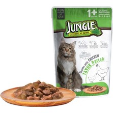 Apg Jungle Pouch Kedi Tavuklu Jöleli Yaş Mama 100 Gr.