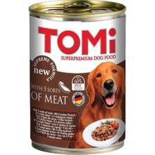 Apg Tomi 5 Çesit Kırmızı Etli Köpek Konservesi 400 gr