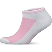 Gowith 4 Çift Nefes Alan Pamuklu Spor Patik Çorabı Beyaz Mix 2130