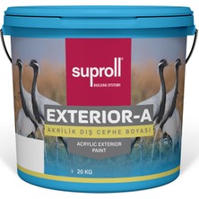 Suproll Extreıor-A  Akrilik  Dış Cephe Boyası 20 kg