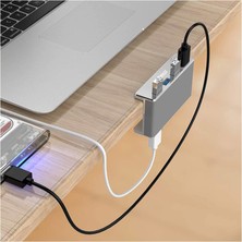 Orıco 4 Port USB 3.0 Çoklayıcı USB Hub MH4PU-SV-BP Metal Kasa Sabitlemeli