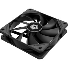 ID-Cooling  TF-12025-BLACK 12CM 4pin Pwm Kasa Fanı