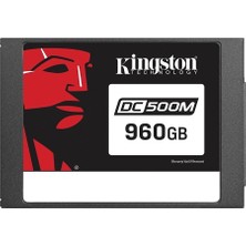 Kıngston 2,5" 960GB DC500M SEDC500M/960G 555MB/S 520MB/S Sata 3 (6gb/s) Enterprise SSD