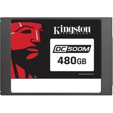 Kıngston 2,5" 480GB DC500M SEDC500M/480G 555MB/S 520MB/S Sata 3 (6gb/s) Enterprise SSD