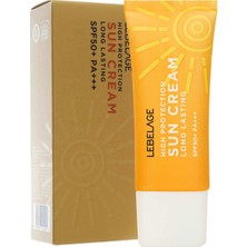 Lebelage Leke Karşıtı Suya Dayanıklı Uzun Süre Koruyan Güneş Kremi Spf 50 + Pa +++ 30 ml