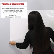 Pi Papers Akıllı Kağıt - 150x300 Cm Beyaz, 2 Adet Taşınabilir Pratik Kullanışlı, Yazılıp Silinen Yazı Tahtası 63040700010