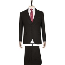 Süvari Yelekli Slim Fit Takım Elbise