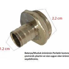 LaMiaSeta Musluk Hortum Rekoru Dış Dişli(Musluğa Hortum Bağlama Aparatı)-Bs