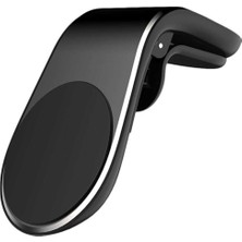 Carub Telefon Tutucu L Tip Havlandırma Siyah