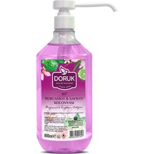 Doruk Bergamot & Safran Kolonyası 80° Püskürtmeli 800 ml