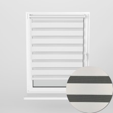 Perle Home Beyaz Renk  Stor Zebra Perde Sytlish Series