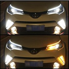 KG Group Citroen C3 2012 Far Üstü Kayar LED Selamlamalı