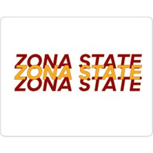 Universal Zona Eyaleti   Sticker Araba Oto Arma Duvar Sticker Ev Dekoratif Çıkartma 15 cm