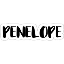 Universal Penelope  Sticker Araba Oto Arma Duvar Sticker Ev Dekoratif Çıkartma 15 cm