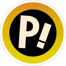 Universal P!  Sticker Araba Oto Arma Duvar Sticker Ev Dekoratif Çıkartma 15 cm