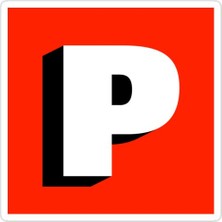 Universal P Harfi  Sticker Araba Oto Arma Duvar Sticker Ev Dekoratif Çıkartma 15 cm