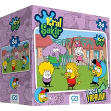 Ca Games Gezegenler + Kral Şakir Yer Puzzle (2'li Set)