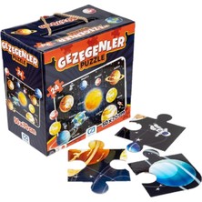 Ca Games Gezegenler + Kral Şakir Yer Puzzle (2'li Set)