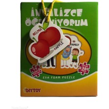 Diytoy Diy-Toy Ingilizce Öğreniyorum Puzzle Set