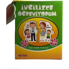 Diytoy Diy-Toy Ingilizce Öğreniyorum Puzzle Set