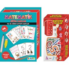 Zekice Eğitici Matematik Kartları ve Manyetik Sayılar