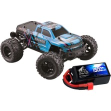 Haıboxıng 1/16TH Scale 4WD Brushless Truck Uzaktan Kumandalı Araba Rtr (Mavi) + 1500 Mah 7.4V 2s 30C Lipo Batarya