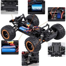 Haıboxıng 1/16TH Scale 4WD Brushless Truck Uzaktan Kumandalı Araba Rtr (Mavi) + 1500 Mah 7.4V 2s 30C Lipo Batarya