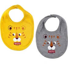 Fisher Price Baskılı Bebek Mama Önlüğü 2li Aslan