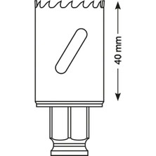 Bosch Hss Bi-Metal Panç 114 mm