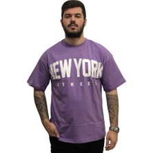 Amor Man Oversize Bol Kesim Motto Baskılı Pamuk Ter Tutmayan Ultra Hafif Trend Erkek Tşört