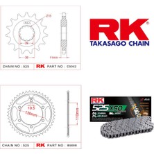 RK Yamaha TRACER 700 Rk Zincir Dişli Set 525 XSO RX-Ring 16/43T (2016-2019)