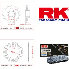 RK Bmw F 650 GS Rk Zincir Dişli Set 525 ERO O-Ring 17/41T (2008-2012)