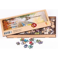 King Of Puzzle Paris Caddeleri - Fransa Ahşap Puzzle 300 Parça