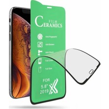Nevarium iPhone Xs Ekran Koruyucu Seramik Nano Ekranı Tam Kaplayan 5d