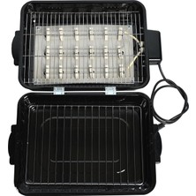 Ceren Mangal Elektrikli Mangal Kokusuz,dumansız Izgara (Maşa ve Çöp Şiş Hediyeli)