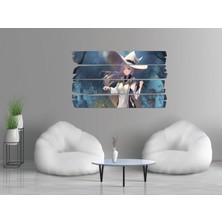 Renkselart Anime Kız Mdf Tablo 0034 (Model E)