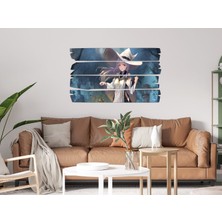 Renkselart Anime Kız Mdf Tablo 0034 (Model E)