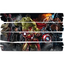 Renkselart Yenilmezler Avengers Mdf Tablo 0572 (Model E)