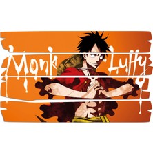 Renkselart One Piece Luffy D Monkey Mdf Tablo 0443 (Model E)