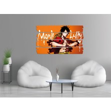 Renkselart One Piece Luffy D Monkey Mdf Tablo 0443 (Model E)