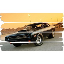 Renkselart Klasik Araba Mdf Tablo 1153 (Model E)