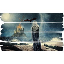 Renkselart Game Of Thrones Mdf Tablo 3022 (Model E)