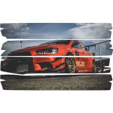 Renkselart Spor Araba Mdf Tablo 1241 (Model E)