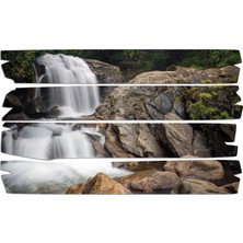 Renkselart Şelale Manzara Mdf Tablo 2220 (Model E)