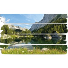 Renkselart Göl Manzarası Mdf Tablo 3248 (Model E)
