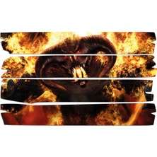 Renkselart Yüzüklerin Efendisi Balrog Mdf Tablo 3049 (Model E)