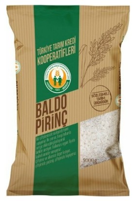 Tarım Kredi Kooperatifleri Türkiye Tarım Kredi Kooperatifi Baldo Pirinç 5000 gr
