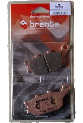 Brenta Yamaha Mt-07 Abs Disk Brenta Sinter Metal Fren Arka Balata (2014-2020)