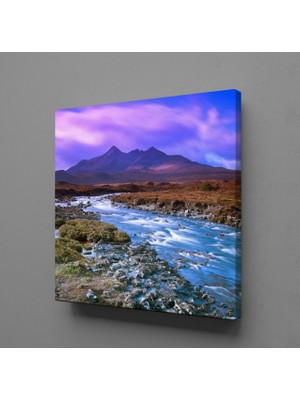 Technopa Akarsu Mor Gökyüzü 180X180CM